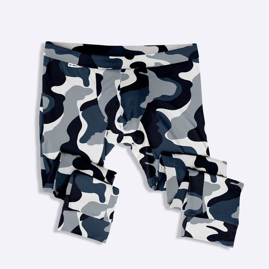 The TBô Long Johns Camouflage Navy